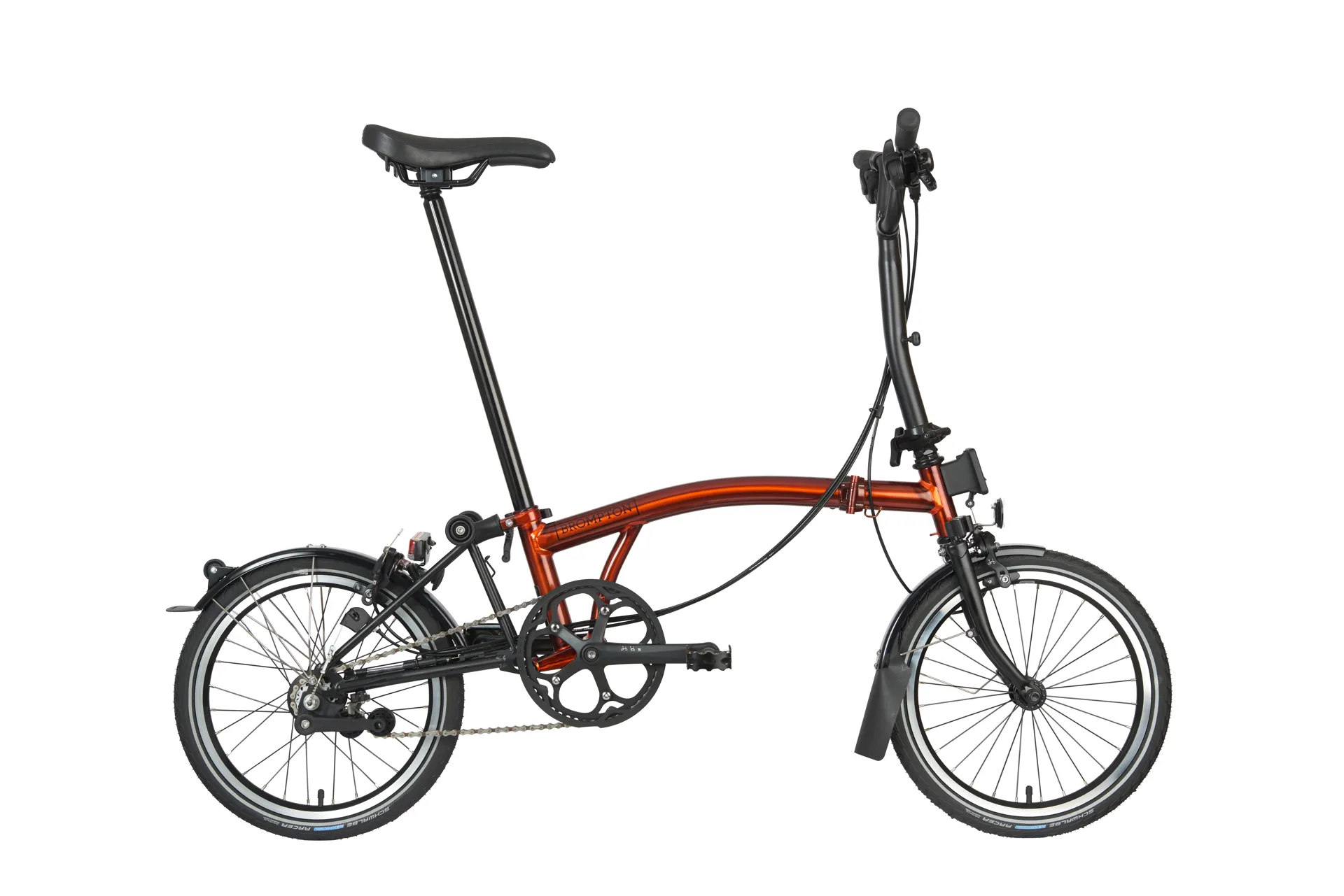 BROMPTON みずみずしい 2015年 M6R C Line 赤黒 6速 UK製