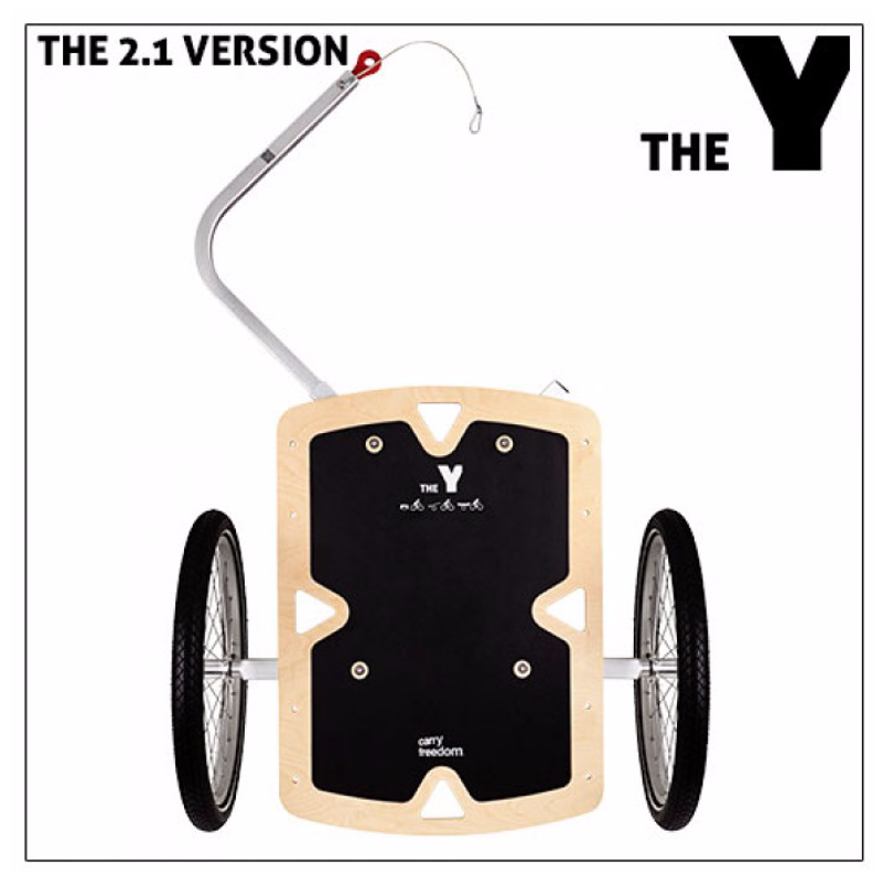 Carry Freedom 2021 Y Trailer 2.2  Small in Silver-1