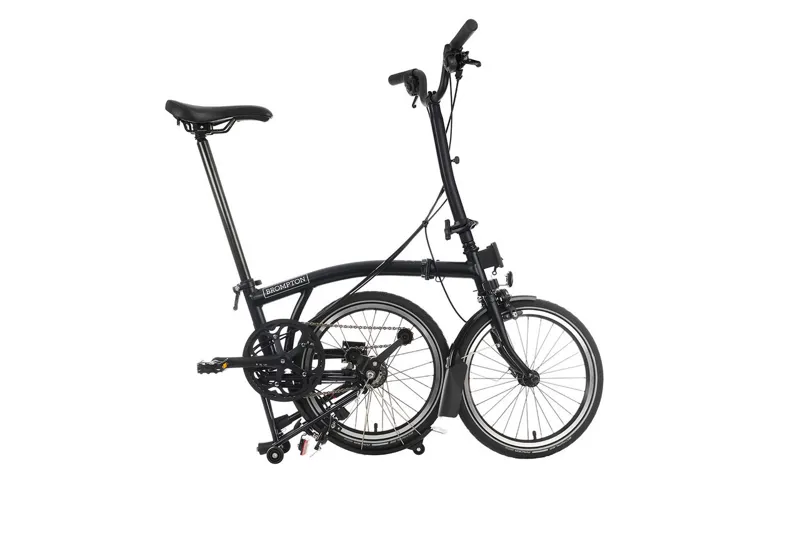 Brompton C Line 2 Speed Folding Bike in Black-4