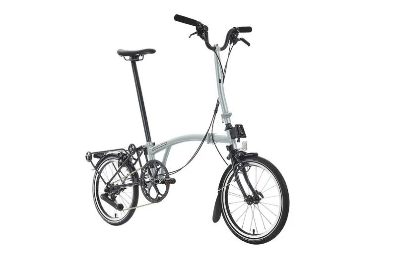 Brompton P Line 4 Speed Folding Bike in Lunar Ice-2