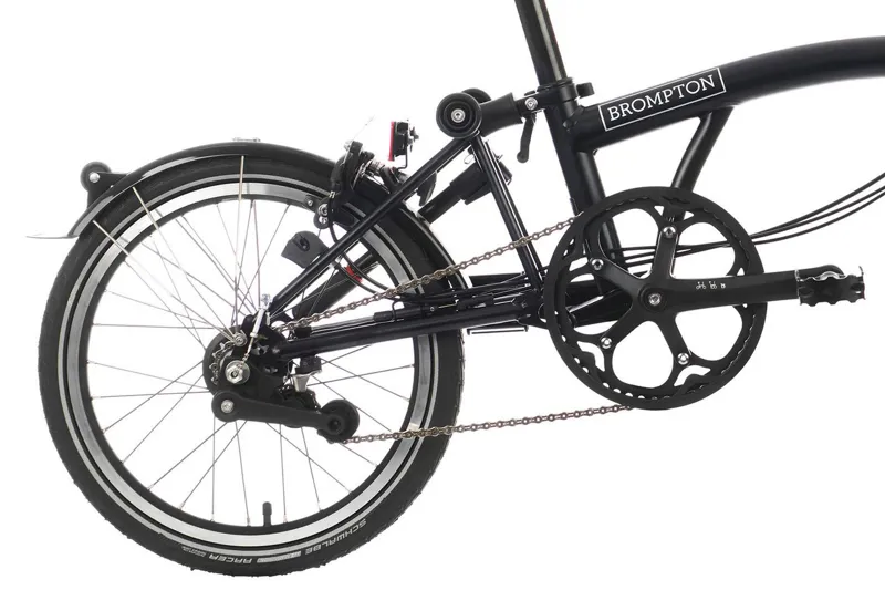 Brompton C Line 6 Speed Folding Bike in Matt Black-6