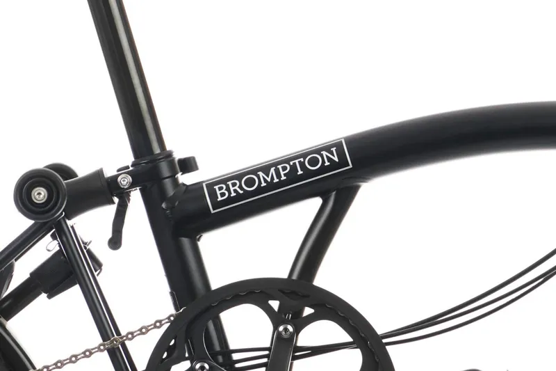 Brompton C Line 6 Speed Folding Bike in Matt Black-7