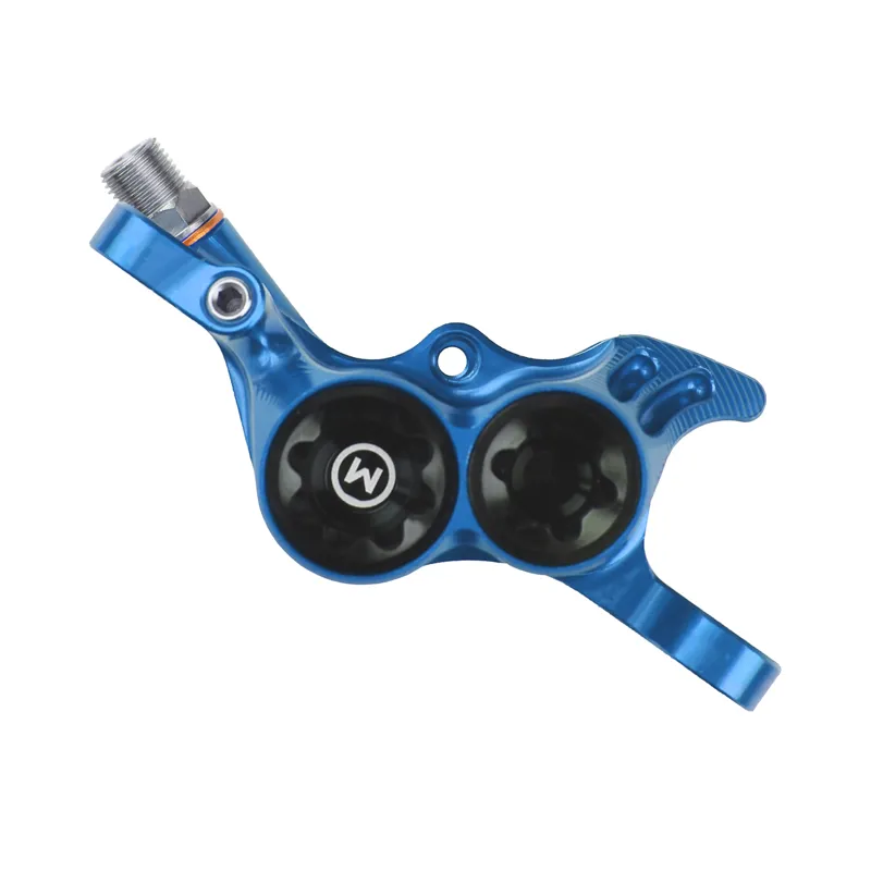 Hope RX4+ Brake Caliper Post Mount for MINERAL Fluid in Blue