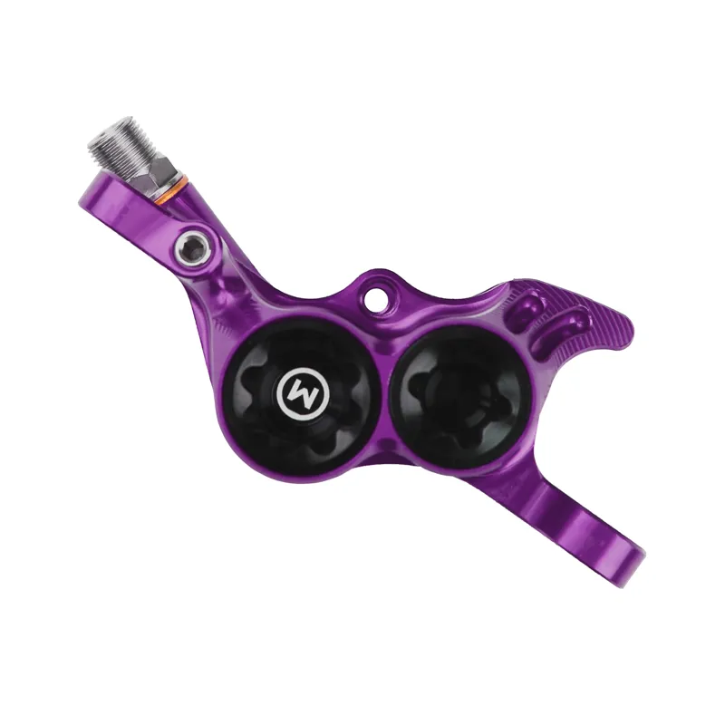 Hope RX4+ Brake Caliper Post Mount for MINERAL Fluid in Purple