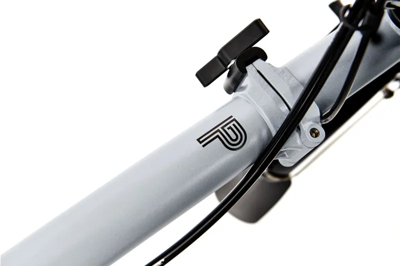 Brompton P Line 12 Speed Folding Bike in Lunar Ice-9