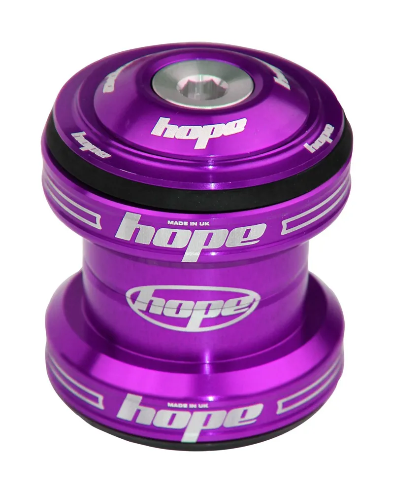 Hope Traditional Headset Complete 1 1/8 in Purple