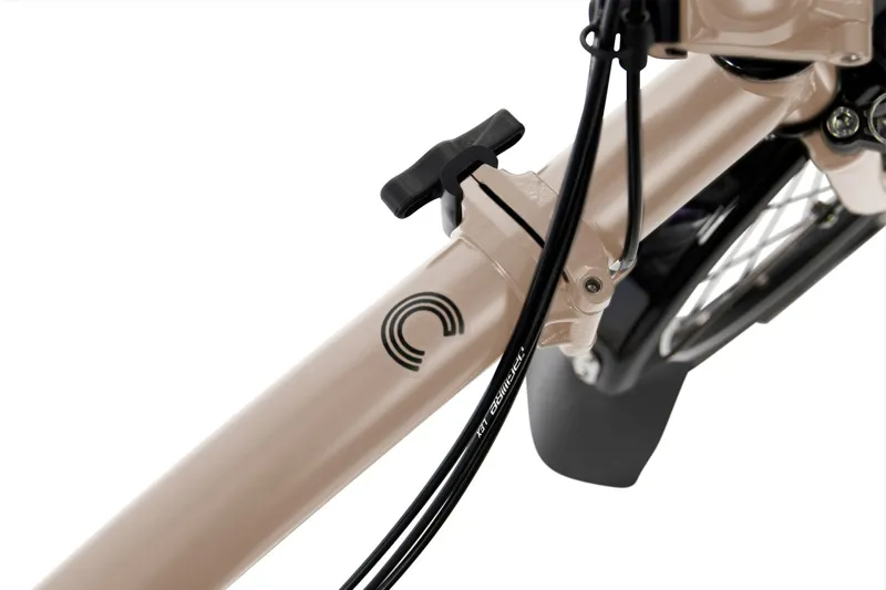 Brompton C Line 2 Speed Folding Bike in Dune Sand-8