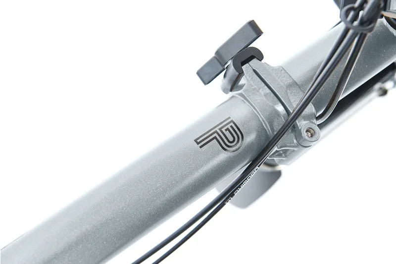 Brompton P Line 4 Speed Folding Bike in Lunar Ice-9
