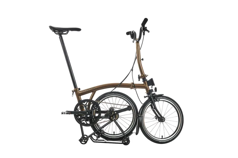 Brompton P Line 4 Speed Folding Bike in Bronze Sky-3