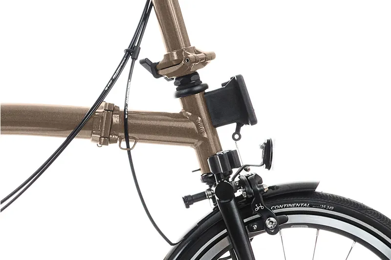 Brompton P Line 4 Speed Folding Bike in Bronze Sky-5