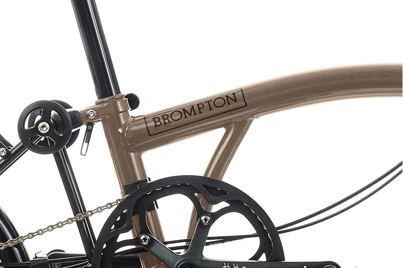 Brompton P Line 4 Speed Folding Bike in Bronze Sky-7