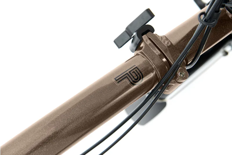 Brompton P Line 4 Speed Folding Bike in Bronze Sky-8