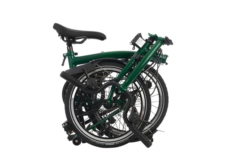 Brompton C Line 6 Speed Folding Bike in Racing Green-4