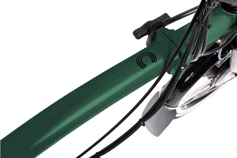 Brompton Electric C Line 4 Speed Electric Bike in Racing Green-8