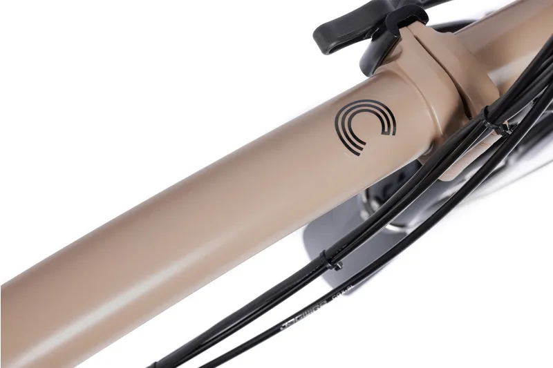 Brompton Electric C Line 12 Speed Folding Bike in Dune Sand-8