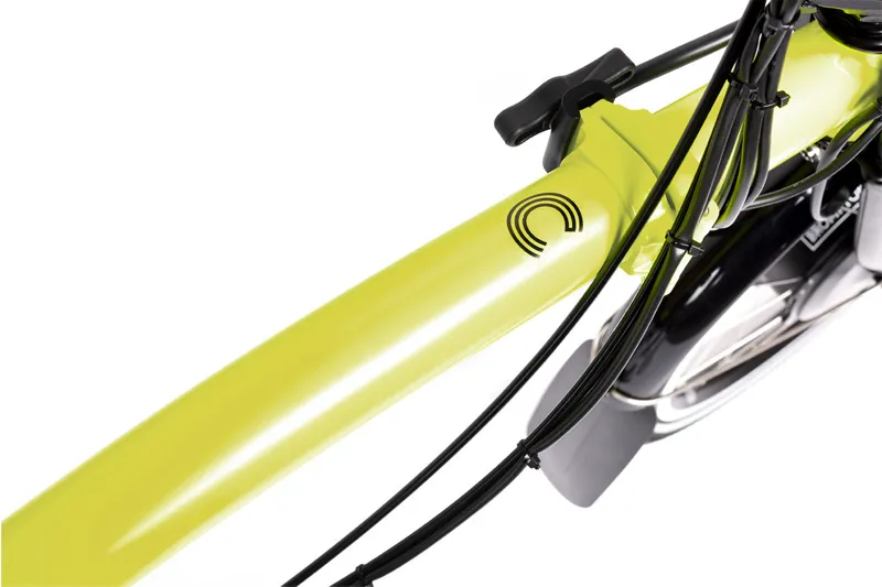 Brompton Electric C Line 12 Speed Electric Bike in Bumblebee Yellow-8