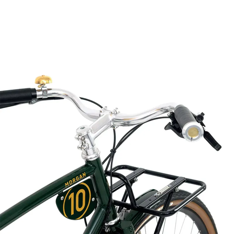 Pashley Morgan 10 Classic Bike in British Racing Green-4