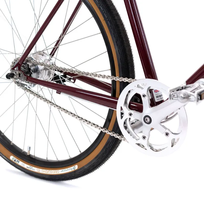 Pashley-Morgan 3 Speed Classic Roadster in Burgundy-5