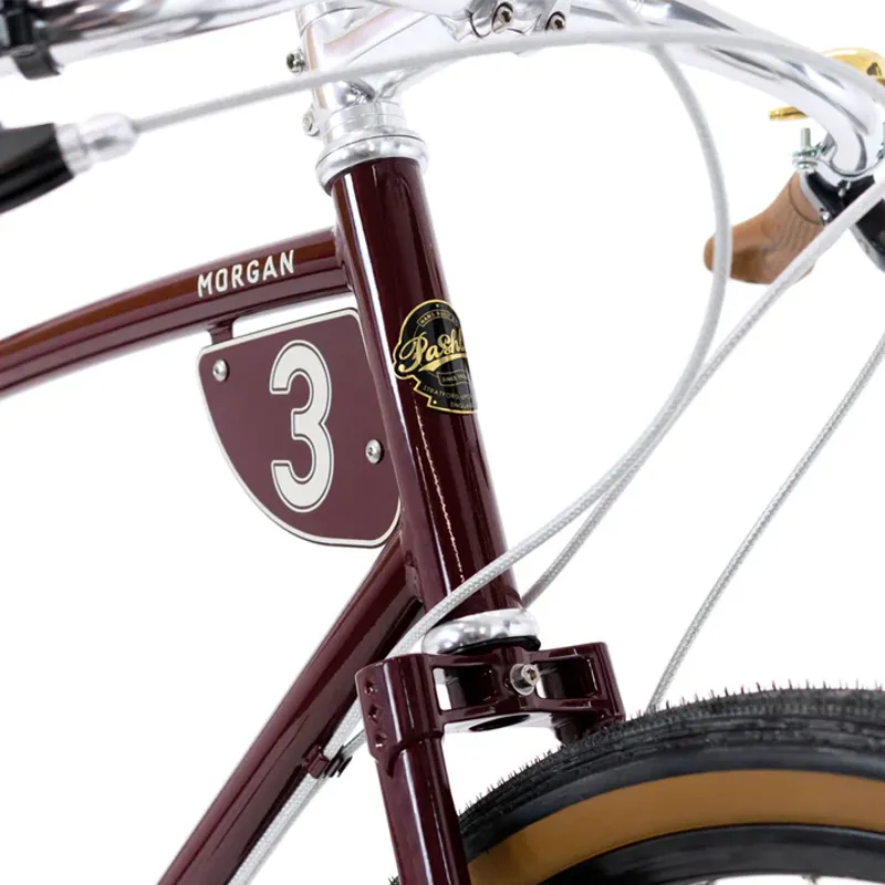 Pashley-Morgan 3 Speed Classic Roadster in Burgundy-10