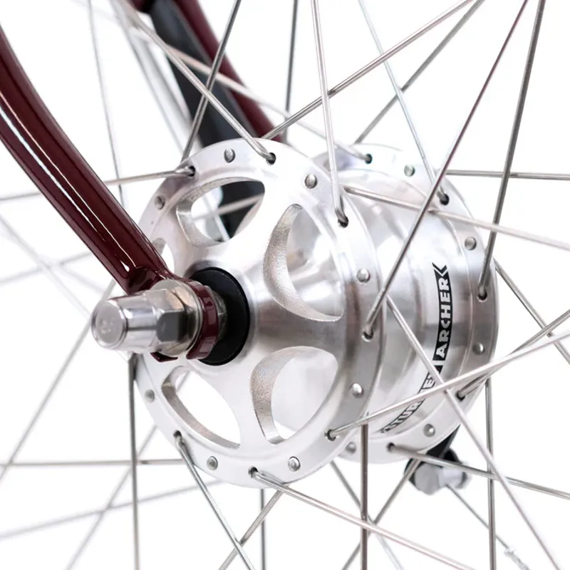 Pashley-Morgan 3 Speed Classic Roadster in Burgundy-4