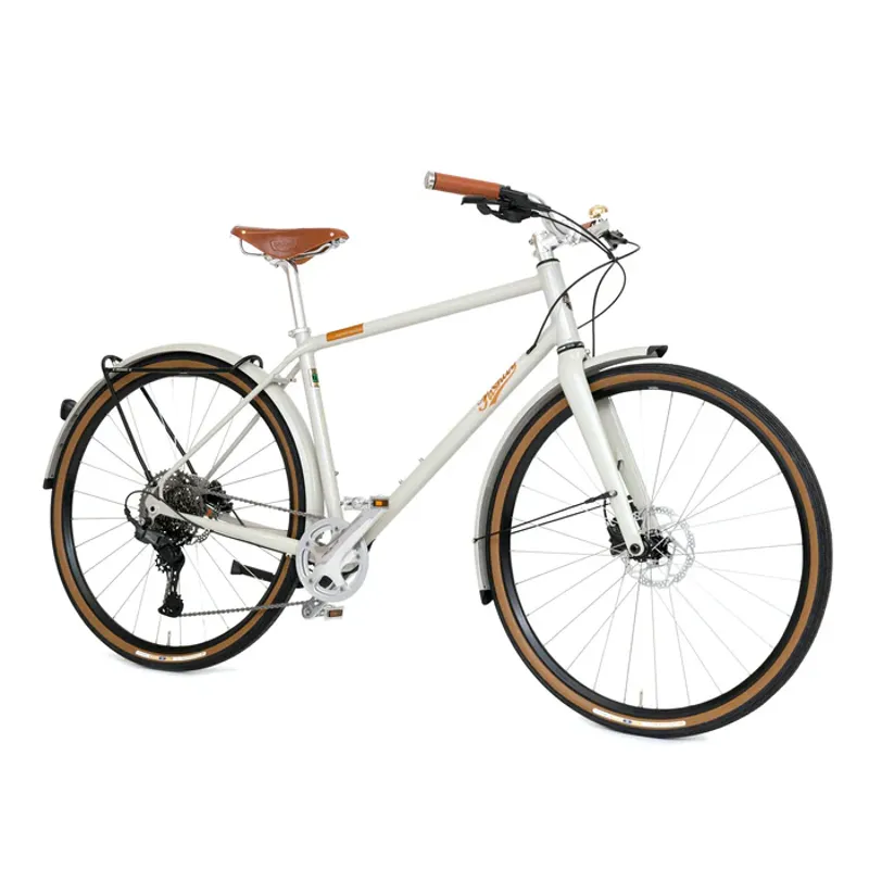 Pashley Pathfinder Hybrid Bike in Trail Stone White