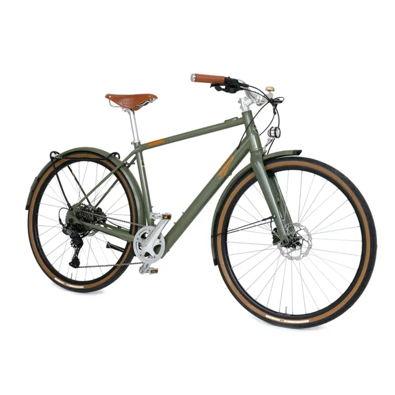 Pashley Pathfinder Hybrid Bike in Ash Green