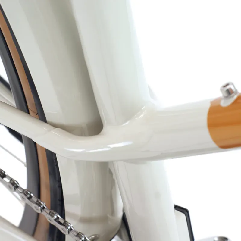 Pashley Pathfinder Low Step Hybrid Bike in Trail Stone White-3