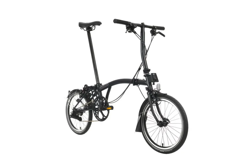 Brompton C Line 2 Speed Folding Bike in Black