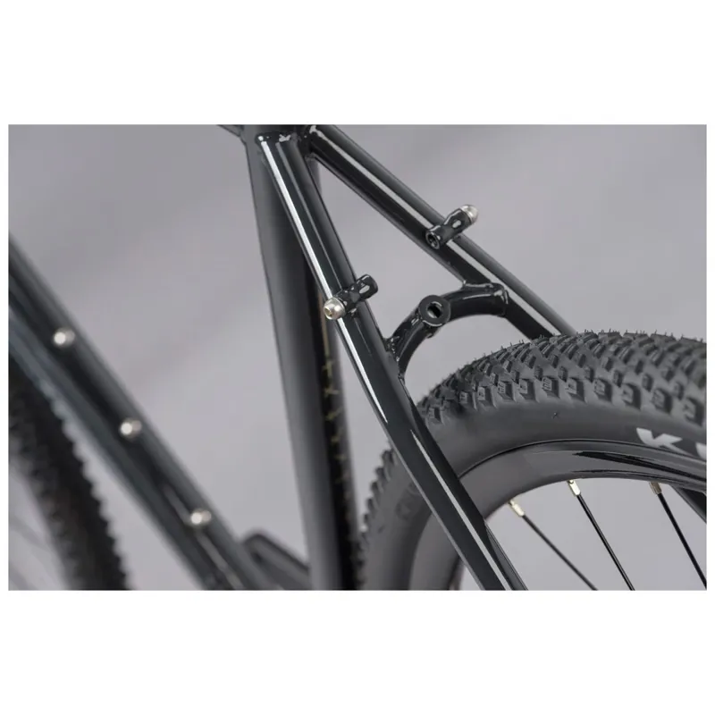 Genesis Croix De Fer 10 Steel Gravel Bike in Black-4