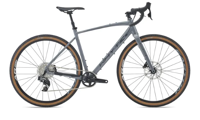 Whyte Gisburn Gravel Bike in Gloss Grey with Black