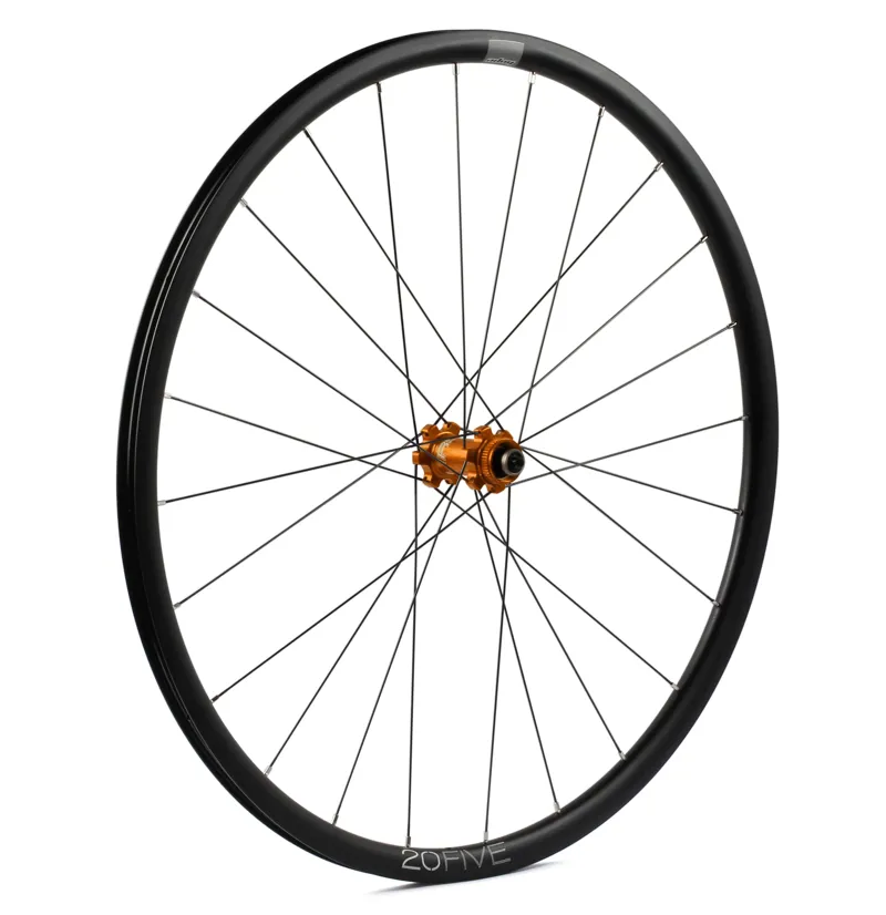 Hope RS4 20FIVE 700C 24H Straight Pull Centre Lock Disc Wheels in Orange