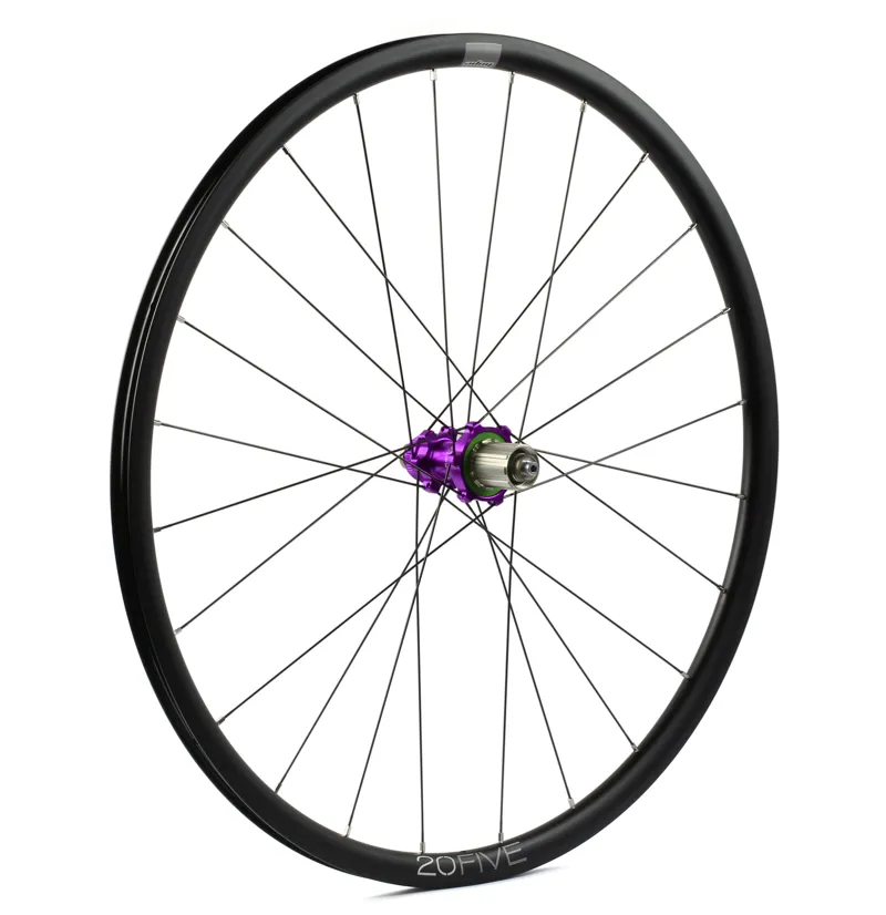 Hope RS4 20FIVE 700C 24H Straight Pull Centre Lock Disc Wheels in Purple-1