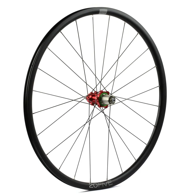Hope RS4 20FIVE 700C 24H Straight Pull Centre Lock Disc Wheels in Red-1