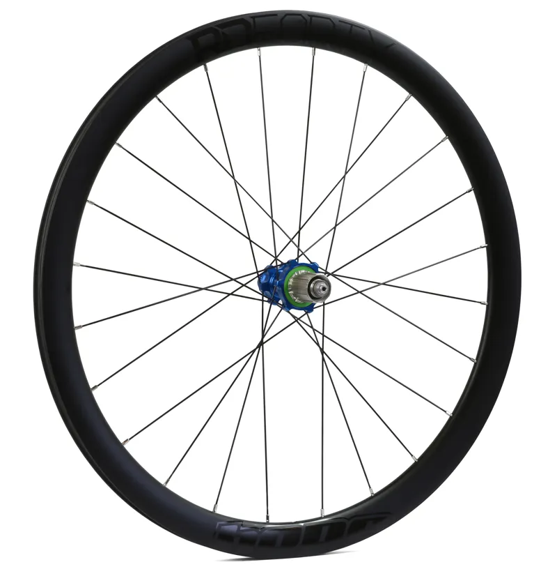 Hope RS4 Carbon RD40 700C 24H Straight Pull Centre Lock Disc Wheels in Blue-1