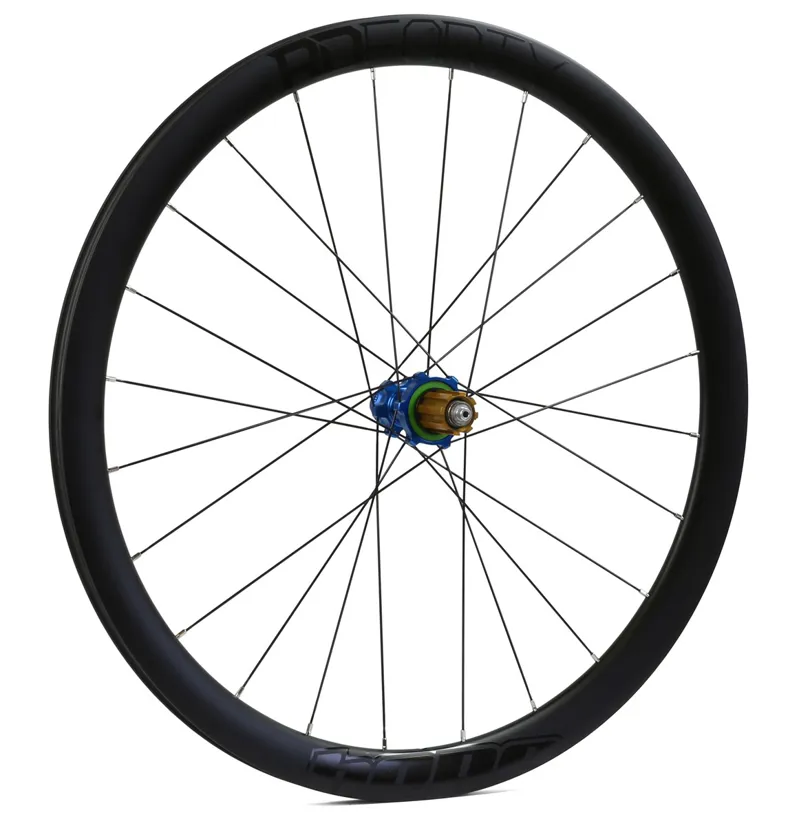 Hope RS4 Carbon RD40 700C 24H Straight Pull Centre Lock Disc Wheels in Blue-2