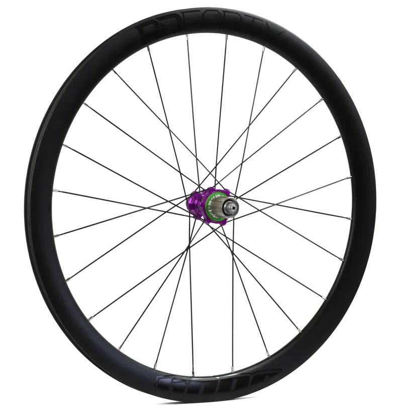 Hope RS4 Carbon RD40 700C 24H Straight Pull Centre Lock Disc Wheels in Purple-1
