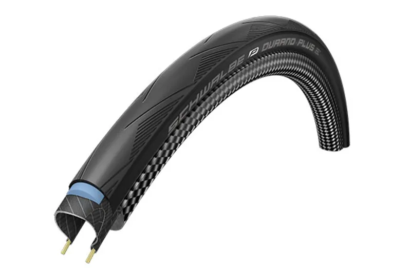 Schwalbe Durano Plus SmartGuard Dual Compound Folding Tyre in Black