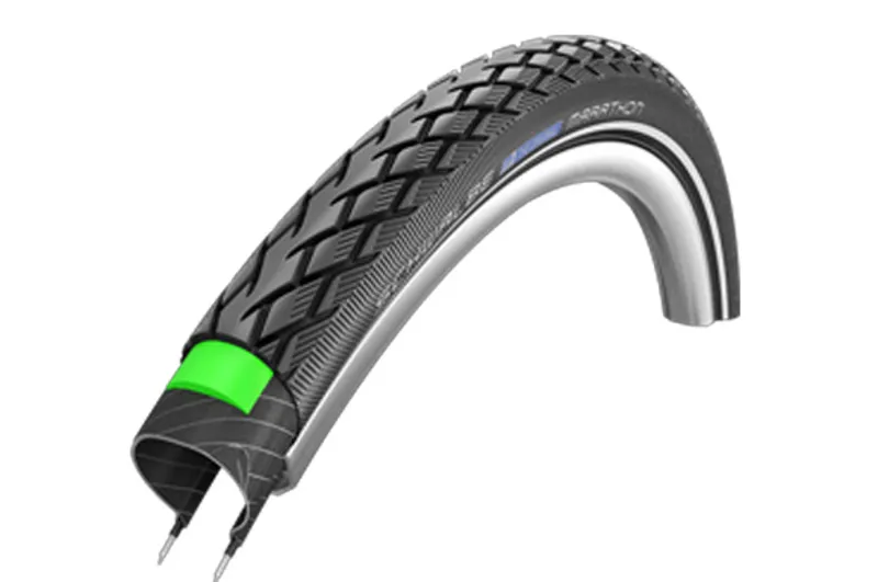Schwalbe Marathon Greenguard Touring/Commuting Tyre in Black