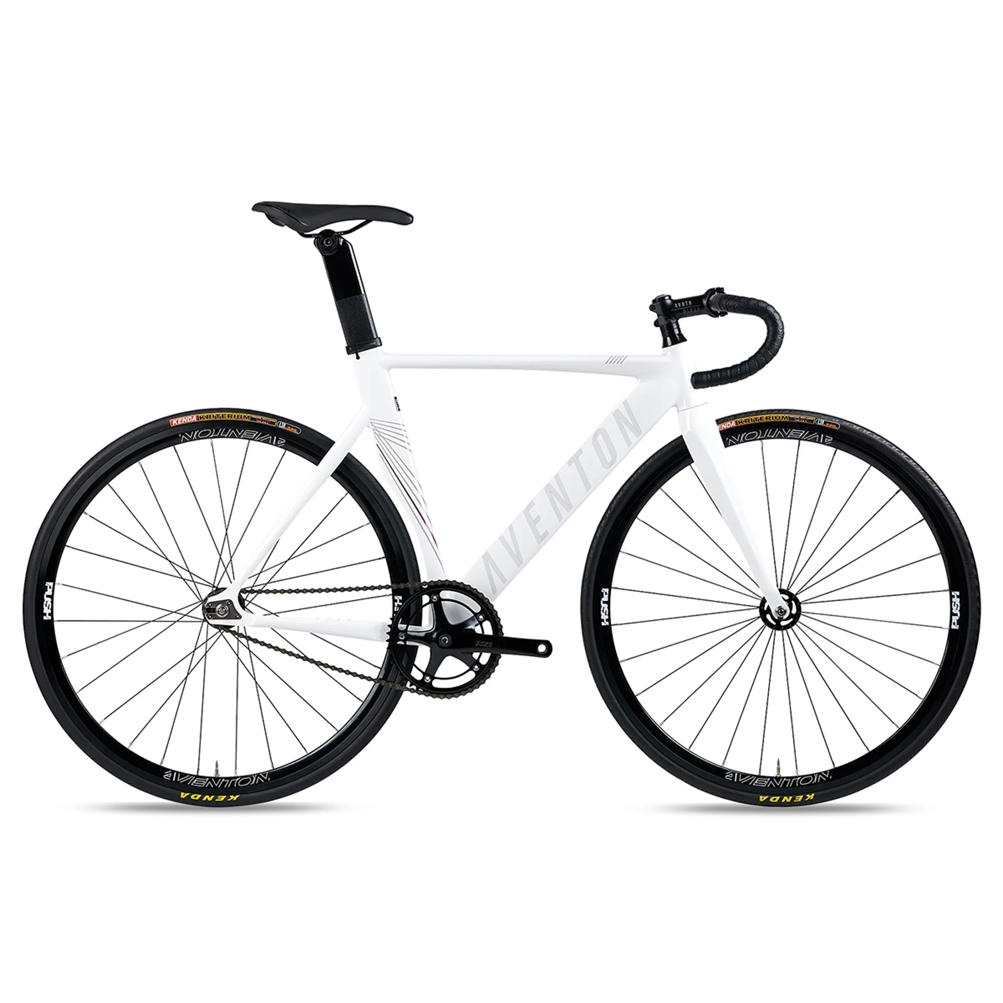 Aventon Mataro Fixie and Single Speed Bike in White