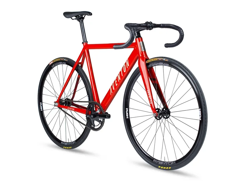Aventon Cordoba Fixie and Single Speed Bike in Red-1
