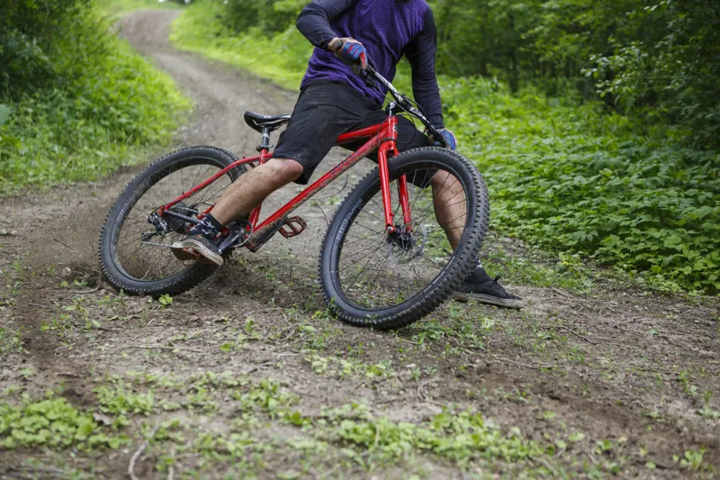 Surly Krampus 29er Plus Mountain Bike in Static Sunset Orange