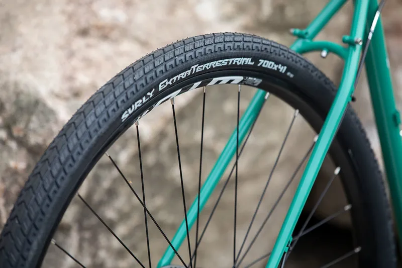 Surly Bridge Club 700C 1x Commuter Bike in Green-3