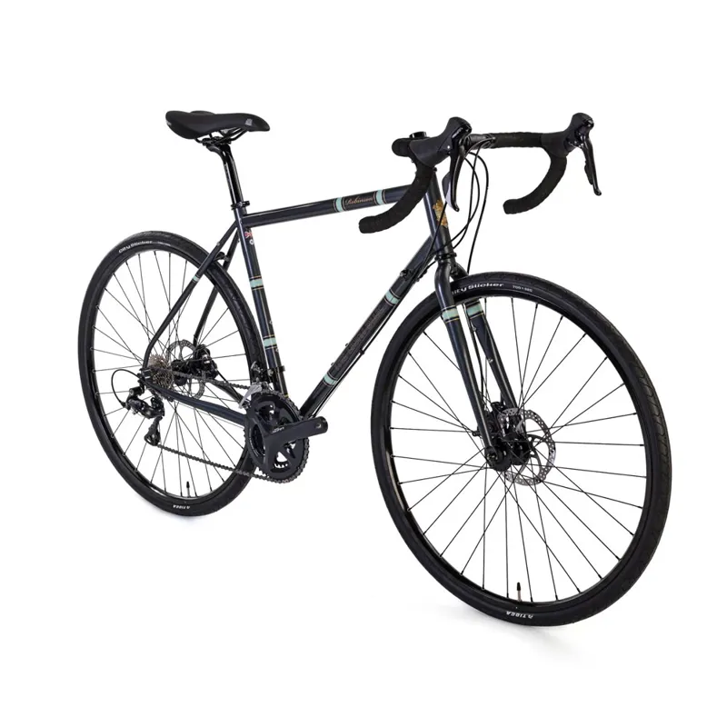 The Light Blue Robinson V2 Sora R3000 Disc Road Bike in Grey-1