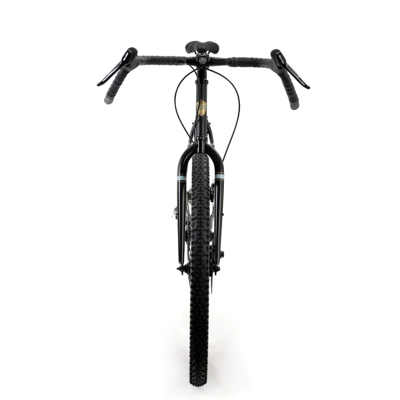 The Light Blue Darwin One By MT Drop Bar Mountain Bike in Galvanised-2