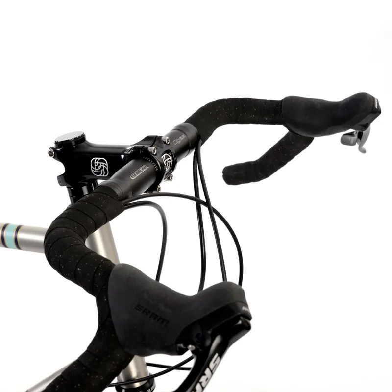 The Light Blue Darwin Twin Peak Steel Gravel Bike in Galvanise-4