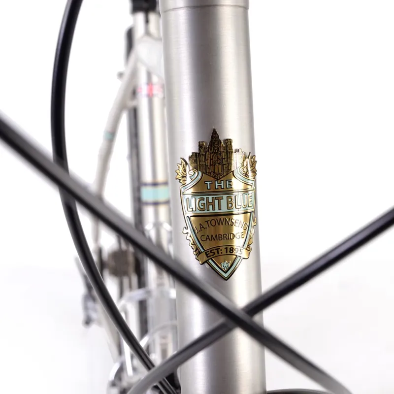 The Light Blue Darwin D Tour Steel Touring Bike Galvanised-1