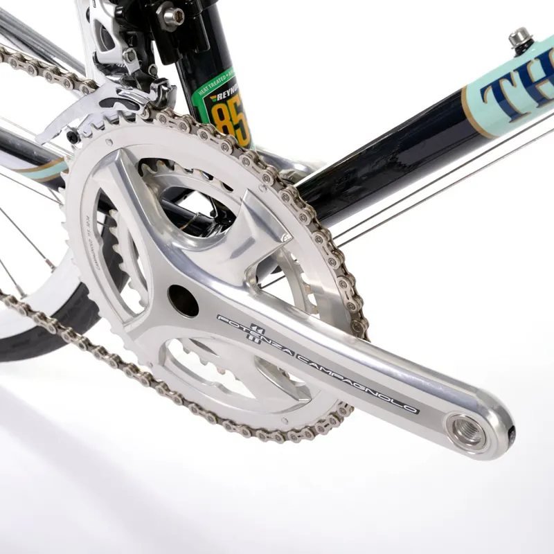 The Light Blue Kings Potenza 853 Steel Road Bike in Blue and Chrome-4