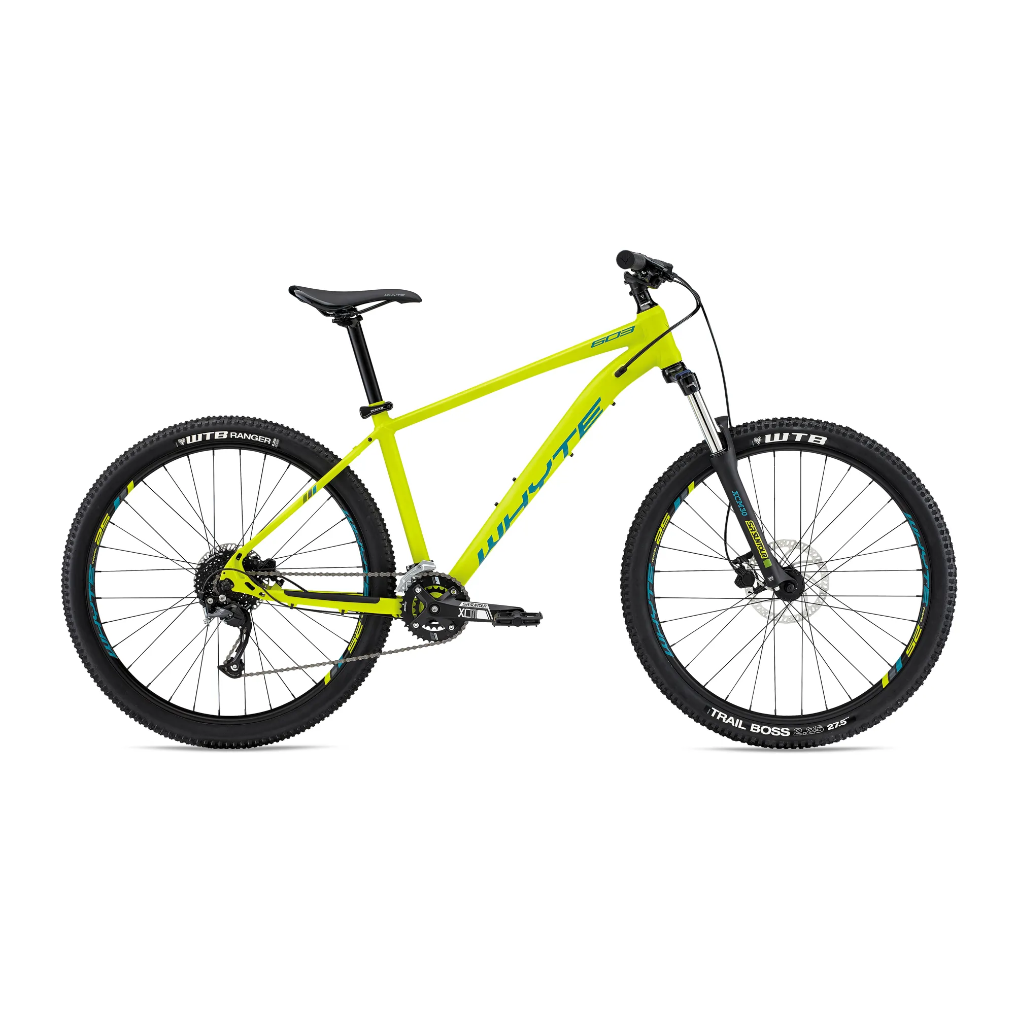 Whyte 603 Sports/Trail Mountain Bike in Matt Yellow