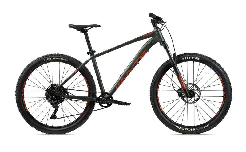Whyte 605 V3 Mountain Bike in Matt Moss with Burnt Orange and Rose