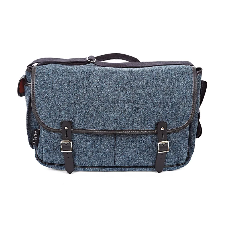 Grey tweed bag store